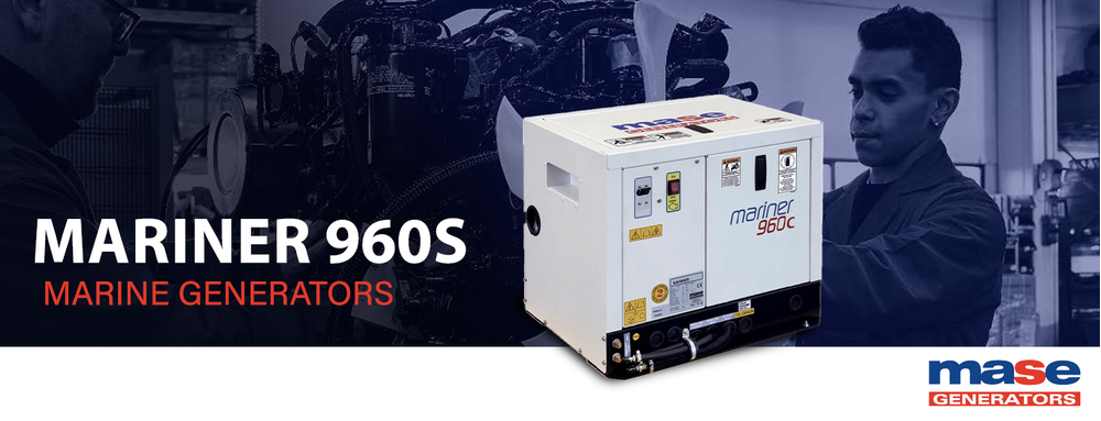 MASE GENERATORS - MARINER 960 S - 9.6 KW - 60Hz - 3600 RP MARINER - 960S - MAIN ii